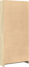 vidaXL - Boekenkast - 80x24x176 - cm - bewerkt - hout - sonoma - eikenkleurig