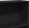 vidaXL - Boekenkast - 80x24x176 - cm - bewerkt - hout - zwart