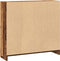 vidaXL - Boekenkast - 80x24x76 - cm - bewerkt - hout - oud - houtkleurig