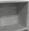 vidaXL - Boekenkast - 80x30x114 - cm - bewerkt - hout - betongrijs