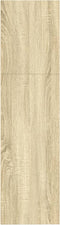 vidaXL - Boekenkast - 80x30x114 - cm - bewerkt - hout - sonoma - eikenkleurig