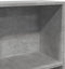 vidaXL - Boekenkast - 80x30x152 - cm - bewerkt - hout - betongrijs