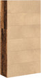 vidaXL - Boekenkast - 80x30x152 - cm - bewerkt - hout - oud - houtkleurig