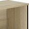 vidaXL - Boekenkast - 80x31x137,5 - cm - bewerkt - hout - sonoma - eikenkleurig