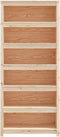 vidaXL - Boekenkast - 80x35x183 - cm - massief - grenenhout