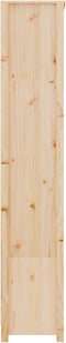 vidaXL - Boekenkast - 80x35x183 - cm - massief - grenenhout