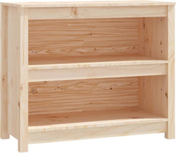 vidaXL - Boekenkast - 80x35x68 - cm - massief - grenenhout