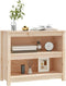 vidaXL - Boekenkast - 80x35x68 - cm - massief - grenenhout