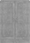 vidaXL - Boekenkast - 82,5x30,5x115 - cm - bewerlt - hout - betongrijs