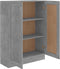 vidaXL - Boekenkast - 82,5x30,5x115 - cm - bewerlt - hout - betongrijs