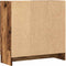 vidaXL - Boekenkast - 82,5x30,5x80 - cm - bewerkt - hout - oud - houtkleurig
