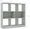 vidaXL - Boekenkast - 97,5x29,5x100 - cm - bewerkt - hout - betongrijs