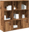 vidaXL - Boekenkast - 98x29x97,5 - cm - bewerkt - hout - oud - houtkleurig