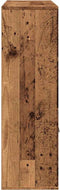 vidaXL - Boekenkast - 98x29x97,5 - cm - bewerkt - hout - oud - houtkleurig