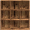 vidaXL - Boekenkast - 98x29x97,5 - cm - oud - houtkleurig