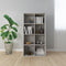 vidaXL - Boekenkast/dressoir - 66x30x130 - cm - bewerkt - hout - betongrijs