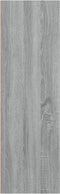 vidaXL - Boekenkast/dressoir - 66x30x98 - cm - bewerkt - hout - grijs - sonoma - eiken