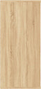 vidaXL - Boekenkast/dressoir - 66x30x98 - cm - bewerkt - hout - sonoma - eikenkleur
