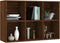 vidaXL - Boekenkast/dressoir - 66x30x98 - cm - bewerkt - hout - gerookt - eikenkleur