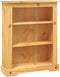vidaXL - Boekenkast - grenenhout - met - 3 - planken - Corona-stijl - 80x29x100 - cm