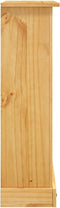 vidaXL - Boekenkast - grenenhout - met - 3 - planken - Corona-stijl - 80x29x100 - cm