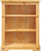 vidaXL - Boekenkast - grenenhout - met - 3 - planken - Corona-stijl - 80x29x100 - cm