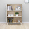 vidaXL - Boekenkast - HAMAR - 85x35x112 - cm - massief - grenenhout - honingbruin