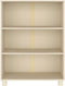 vidaXL - Boekenkast - HAMAR - 85x35x112 - cm - massief - grenenhout - honingbruin
