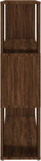 vidaXL - Boekenkast/kamerscherm - 100x24x94 - cm - bruin - eikenkleur