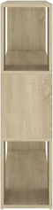 vidaXL - Boekenkast/kamerscherm - 100x24x94 - cm - sonoma - eikenkleurig