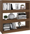 vidaXL - Boekenkast/kamerscherm - 100x30x103 - cm - bruin - eikenkleur