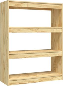 vidaXL - Boekenkast - / - kamerscherm - 100x30x103 - cm - massief - grenenhout