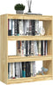 vidaXL - Boekenkast - / - kamerscherm - 100x30x103 - cm - massief - grenenhout