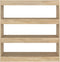 vidaXL - Boekenkast/kamerscherm - 100x30x103 - cm - sonoma - eikenkleurig