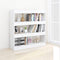 vidaXL - Boekenkast/kamerscherm - 100x30x103 - cm - wit