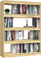 vidaXL - Boekenkast - / - kamerscherm - 100x30x135,5 - cm - massief - grenenhout