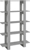 vidaXL - Boekenkast/kamerscherm - 100x30x160 - cm - grijs - sonoma - eikenkleurig