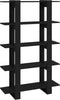vidaXL - Boekenkast/kamerscherm - 100x30x160 - cm - zwart