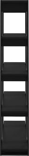 vidaXL - Boekenkast/kamerscherm - 100x30x160 - cm - zwart