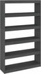 vidaXL - Boekenkast/kamerscherm - 100x30x167,5 - cm - massief - grenenhout - grijs