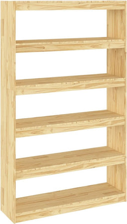 vidaXL - Boekenkast - / - kamerscherm - 100x30x167,5 - cm - massief - grenenhout