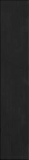 vidaXL - Boekenkast/kamerscherm - 100x30x167,5 - cm - massief - grenenhout - zwart