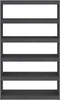 vidaXL - Boekenkast/kamerscherm - 100x30x167,5 - cm - massief - grenenhout - grijs