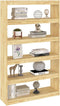 vidaXL - Boekenkast - / - kamerscherm - 100x30x167,5 - cm - massief - grenenhout