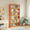 vidaXL - Boekenkast - / - kamerscherm - 100x30x199,5 - cm - massief - grenenhout