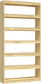 vidaXL - Boekenkast - / - kamerscherm - 100x30x200 - cm - massief - grenenhout