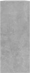 vidaXL - Boekenkast/kamerscherm - 100x30x72 - cm - betongrijs