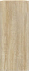 vidaXL - Boekenkast - / - kamerscherm - 100x30x72 - cm - sonoma - eikenkleurig