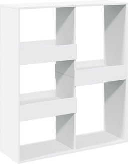 vidaXL - Boekenkast - / - kamerscherm - 100x33x115 - cm - wit