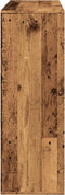 vidaXL - Boekenkast - / - kamerscherm - 100x33x94,5 - cm - oud - houtkleurig
